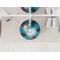 Anzzi Belissima Round Glass Vessel Bathroom Sink with Stellar Burst Finish LS-AZ916 - alternate 2